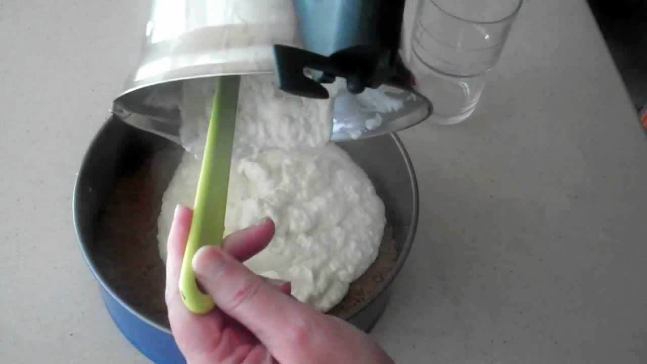 tarta de queso súper rápida con thermomix