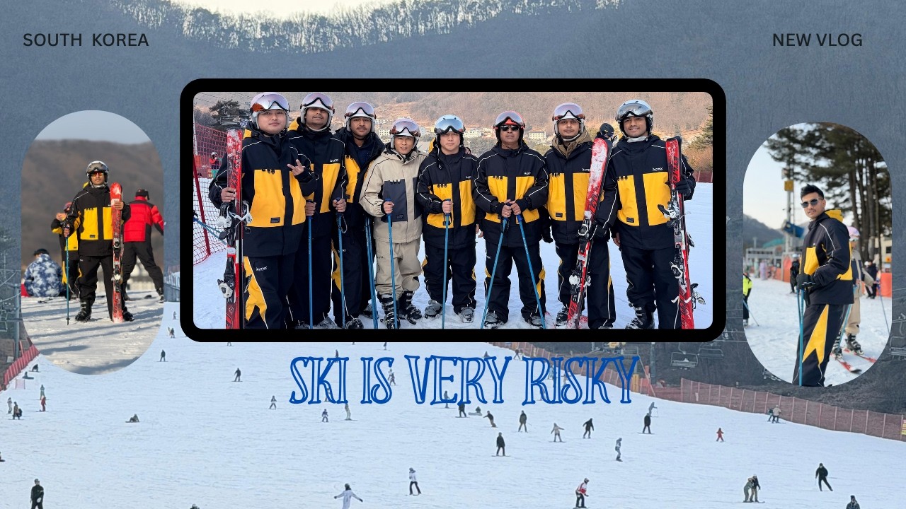 Ski Jisan forest resort . #skiing #southkorea #skiinkore