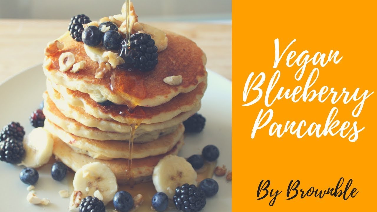 Vegan Blueberry Pancakes