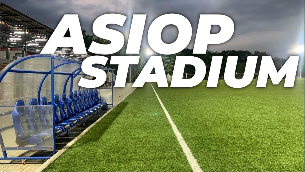 SANGAT MODREN LAPANGAN SEPAK BOLA TERBARU ASIOP STADIUM CEMPAKA PUTIH JAKARTA