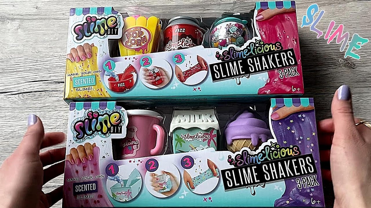 Slimelicions SLIME SHAKERS ASMR UNBOXING NO TALKING VIDEO  Part 1 
