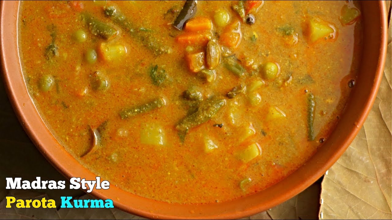Madras Style Parotta Kurma | పరోటా కుర్మా | పరోట, పూరి చపాతీ, దోశల్లోకి ఈ కుర్మా బావుంటుంది