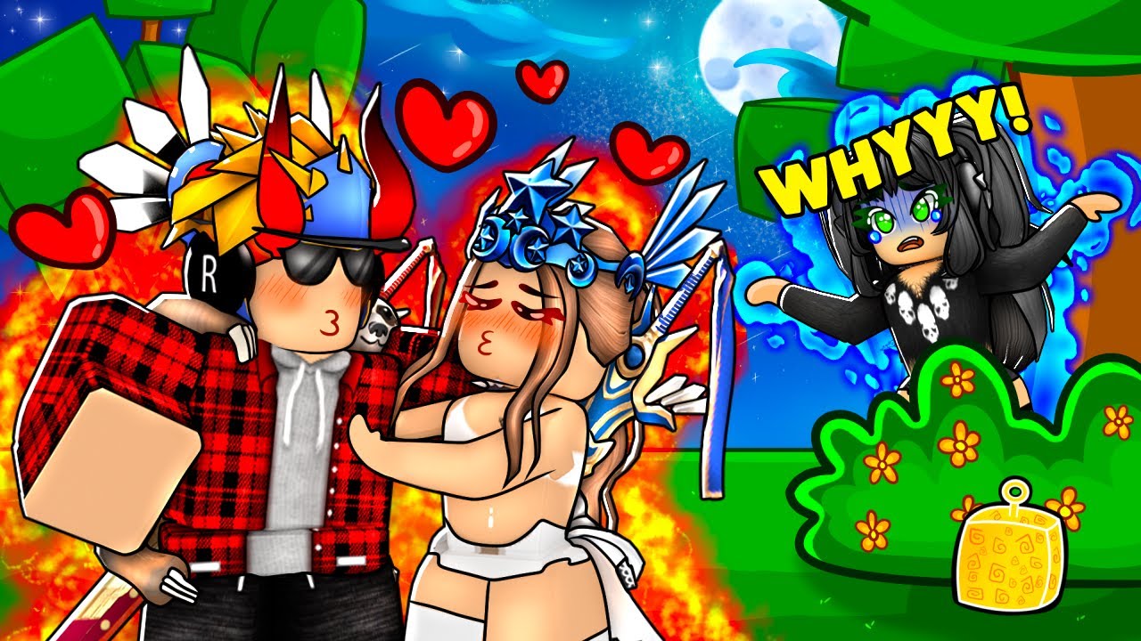 Boyfriend CHEATED On His Girl For Someone RICHER.. (ROBLOX BLOX FRUIT)