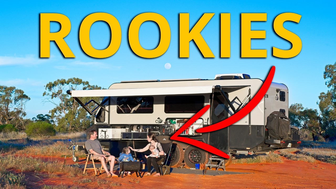 COMPLETE NEWBIES Review The Cub C18 Hybrid Caravan