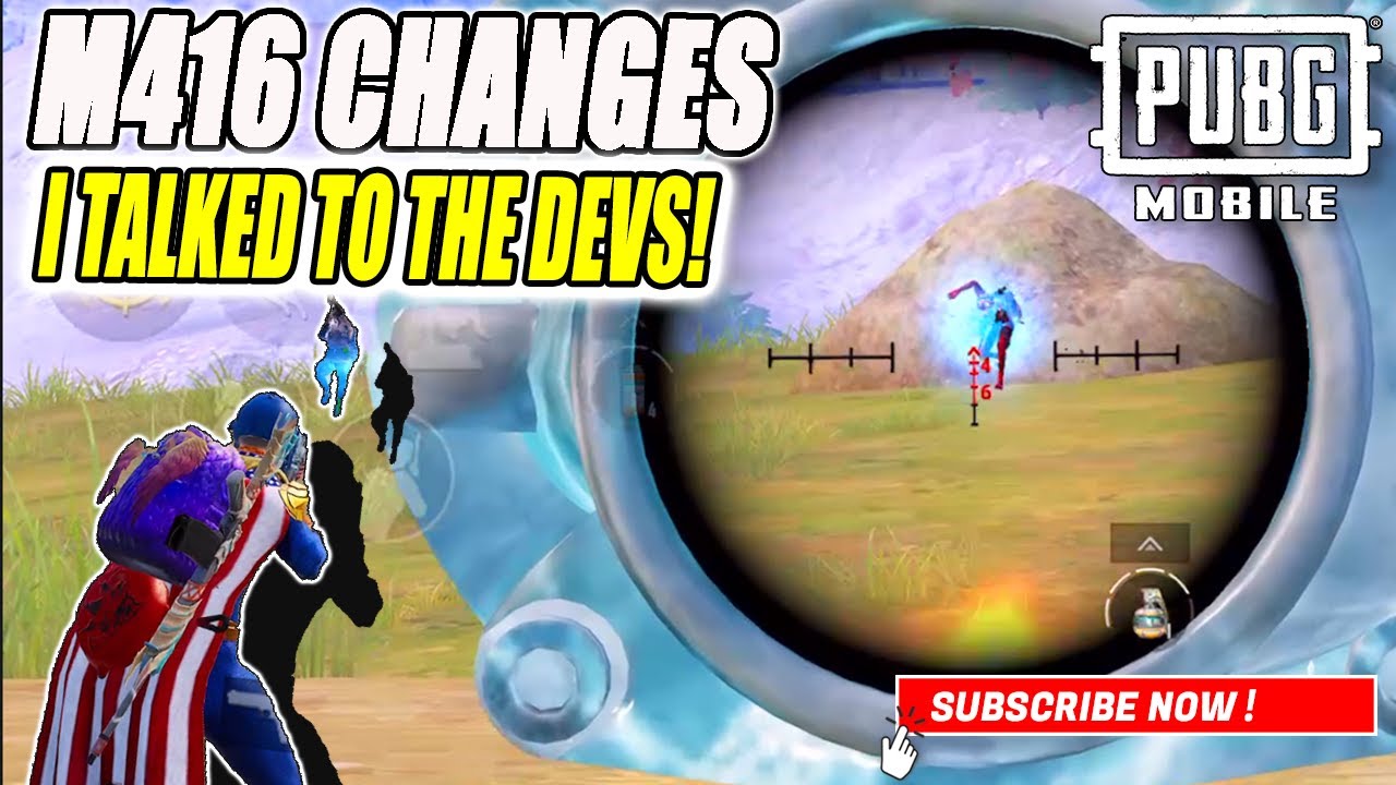 I TALKED TO THE DEVS ABOUT THE M416 PUBG MOBILE