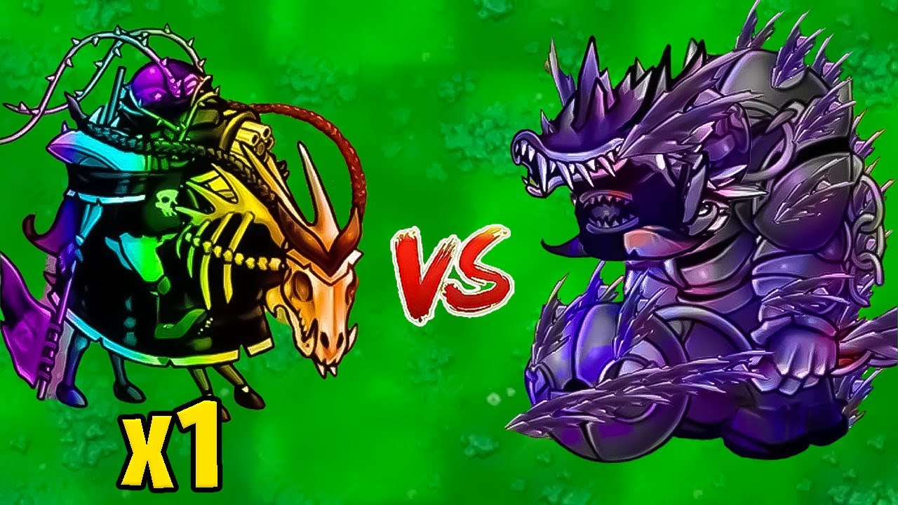PVZ 1 Fusion 3.3 Challenge!! 1 Plants Fusion VS 30000 Obsidian Garguantar - Who Will Win?