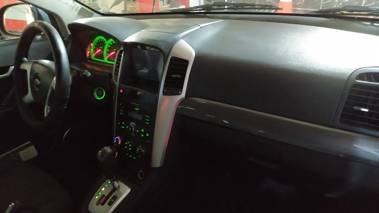 فك تابلوه شيفروليه كابتيڤا .. chevrolet captiva dashboard removal