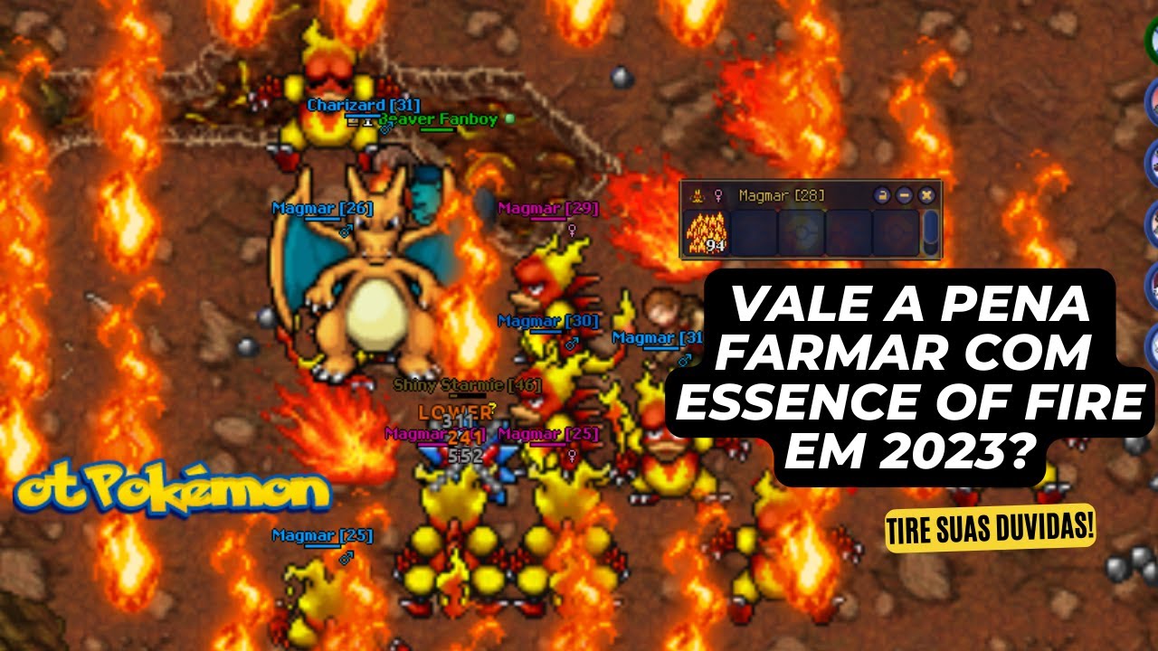 VALE A PENA FARMAR COM ESSENCE OF FIRE EM 2023 NO OTPOKEMON?