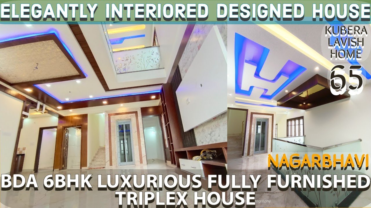 30x40 | BDA | 5BHK | Lavish Independent Duplex house for sale in Bangalore | Nagarbhavi | (3.25cr)