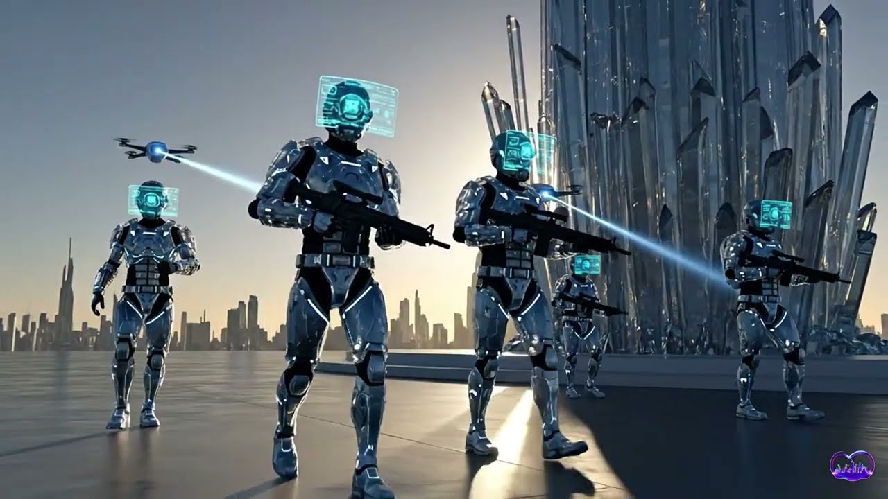 Future City  Washington DC 2200: The Crystal Capitol | Sci-fi AI Short Film (4K)
