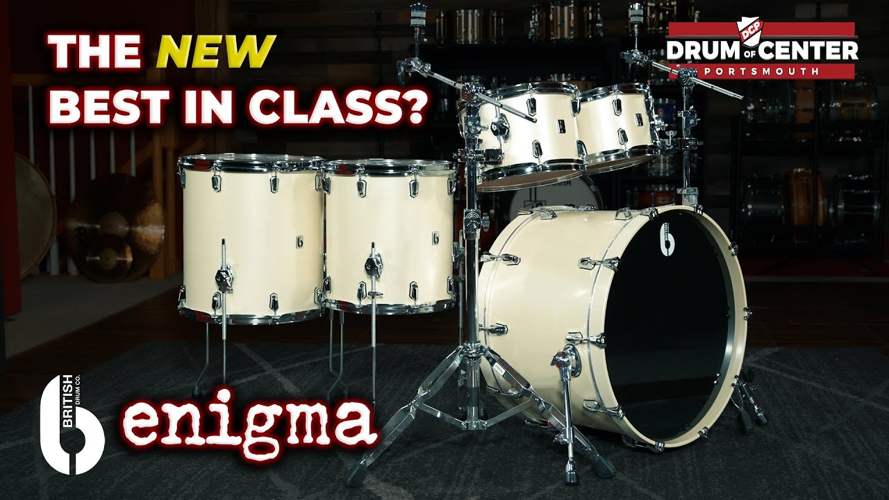 Обзор НОВОЙ ударной установки серии Enigma от British Drum Co.