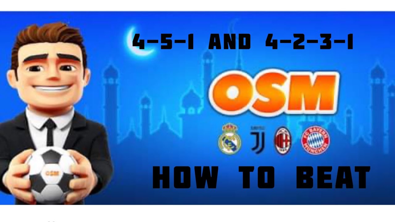 THE NEW BEST TACTIC OF OSM 2021 | HOW TO BEAT 4-5-1 and 4-2-3-1