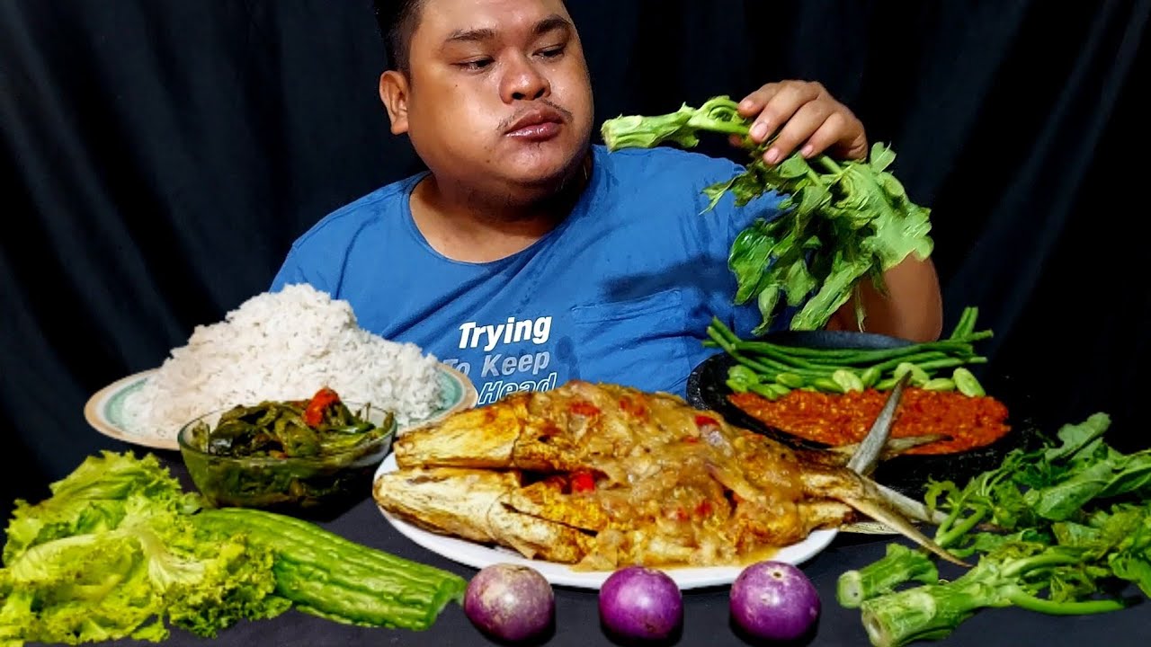 1KG BANDENG GORENG KUAH KUNING TUMIS GENJER SAMBAL TERASI LALAPAN BATANG PEPAYA...