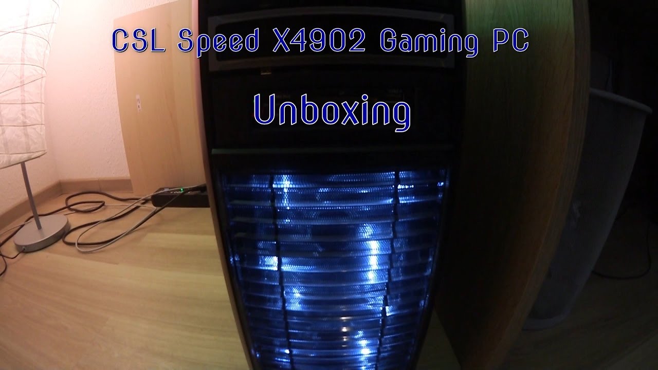 CSL Speed X4902  / Gaming PC / Unboxing (HD)