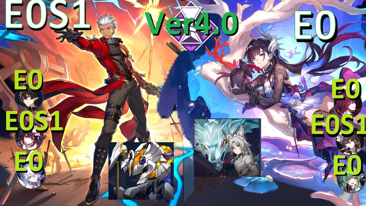 【スタレ】末日の幻影 Ver4.0 アーチャー＆セイレンス【崩壊：スターレイル】