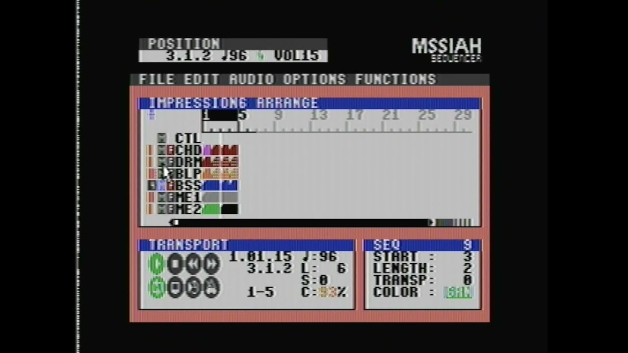 C64 MSSIAH sequencer demo