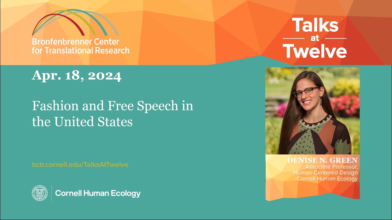 Fashion and Free Speech in the United States