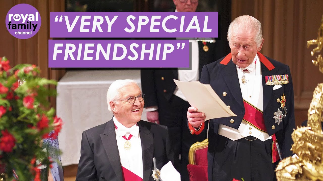 King Charles Hosts Grand Windsor State Banquet for German President