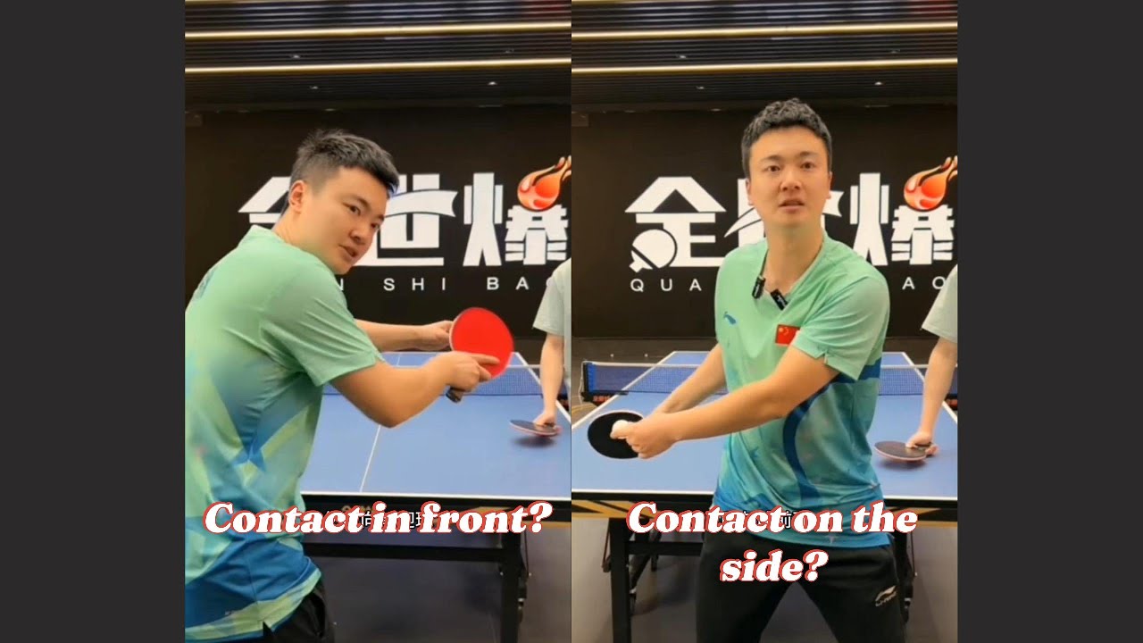 Former Chinese National Team player Liu Jikang Reveals The Ball Contact Triangle 🏓🏆