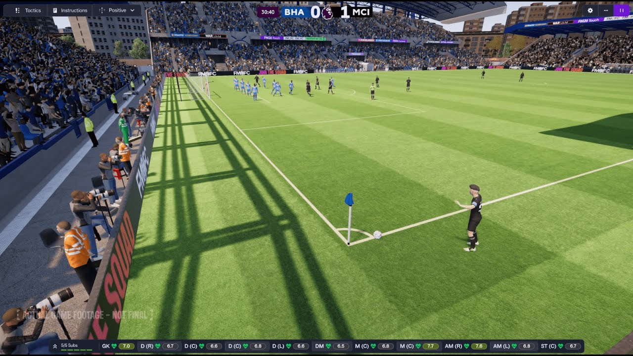 ГЕЙМПЛЕЙ FM26 ПОТРЯСАЮЩИЙ!! (Официальный трейлер Football Manager 26 в день матча)