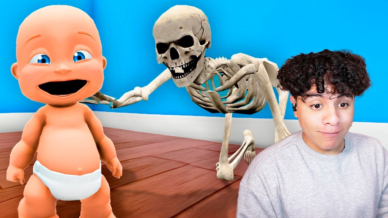 PAPÁ SE CONVIERTE EN UN ESQUELETO!?