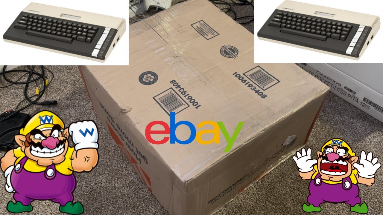 60 Pound Atari 8bit Computer Lot Unboxing