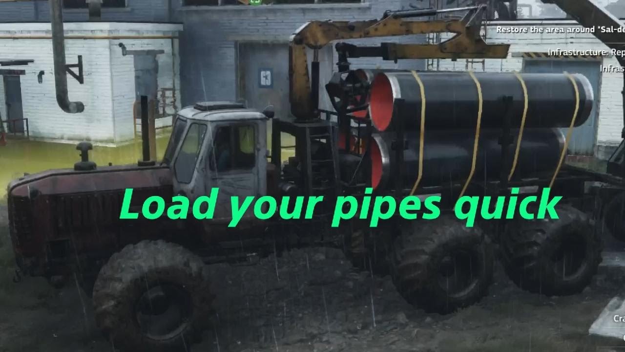 RoadCraft Load your Pipes quick Tips