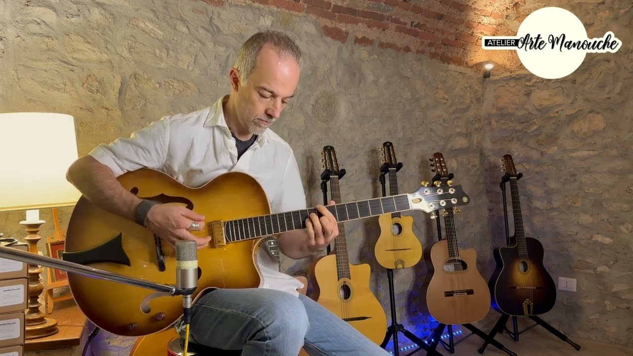 Archtop guitar first test