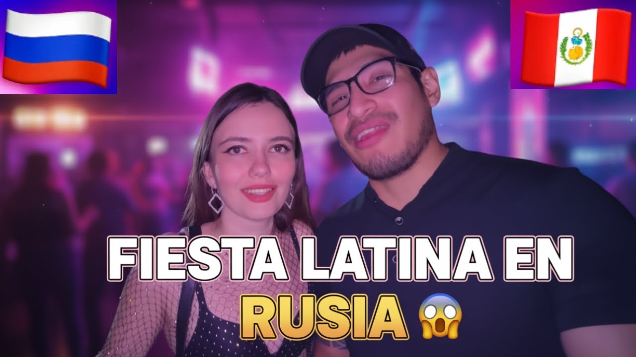 LLEVÉ A MI NOVIA RUSA A UNA FIESTA LATINA EN RUSIA 😳 ¡No esperábamos esto!