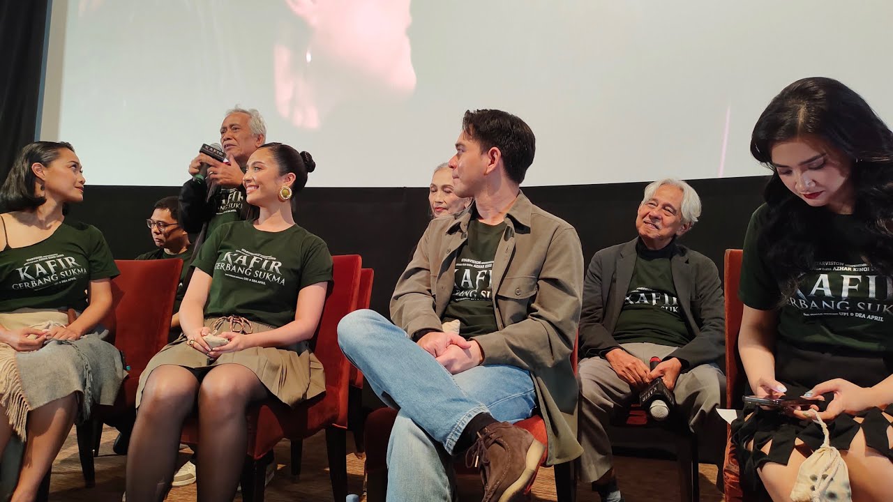 RANGGA AZOF, NADYA ARINA, ASHA ASSUNCA, PUTRI AYUDYA, O KONFERENSI PERS FILM KAFIR: GERBANG SUKMA