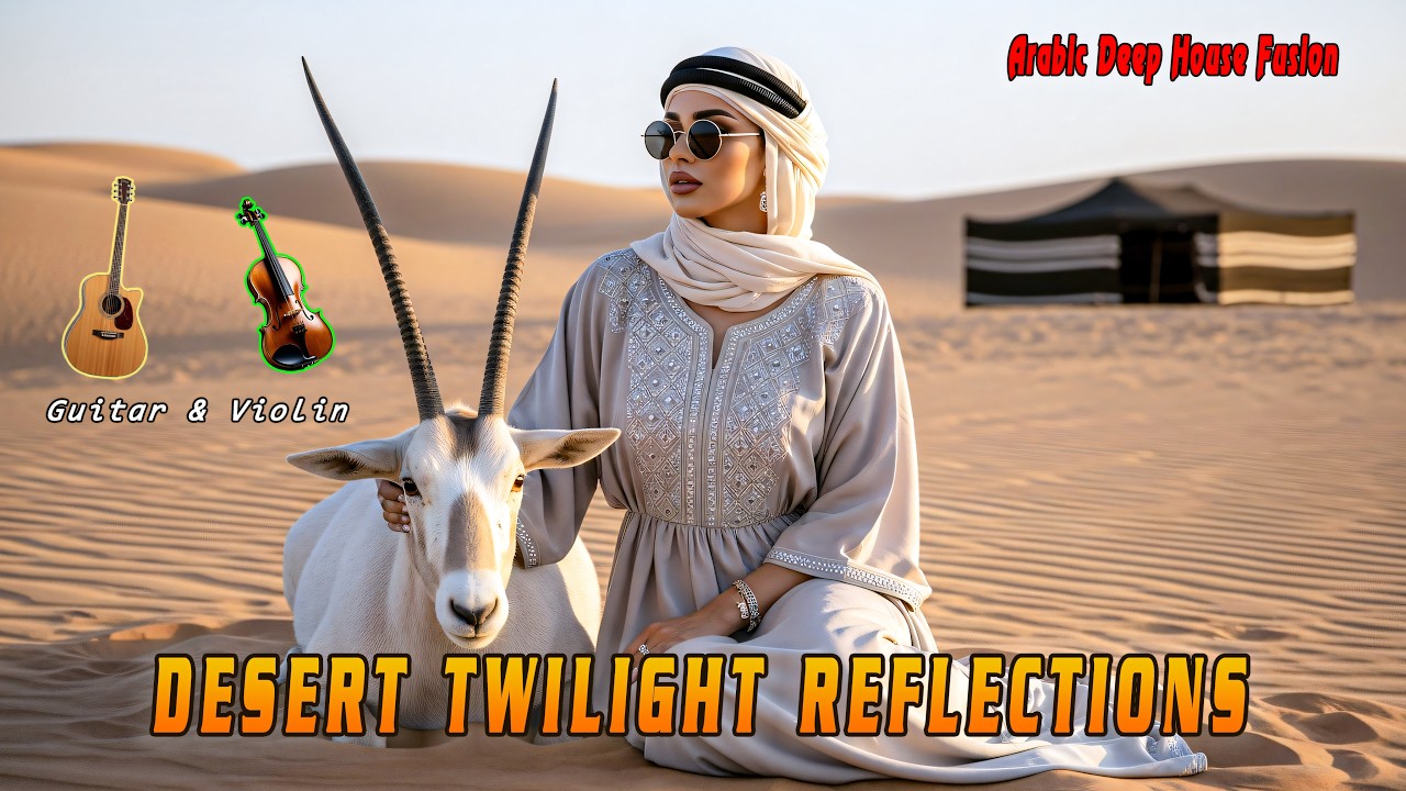 Arabic Deep House Fusion | Desert Twilight Reflections | Guitar & Violin