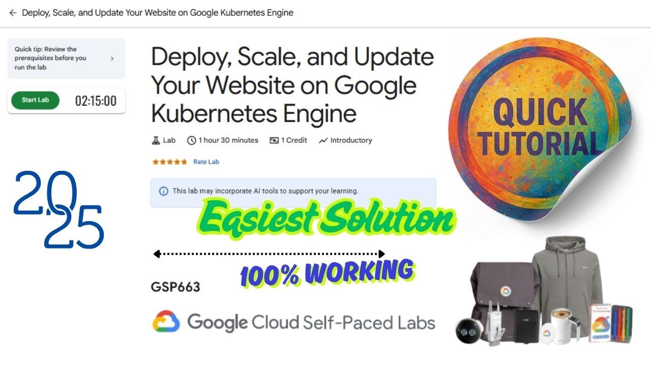 Deploy, Scale, and Update Your Website on Google Kubernetes Engine ||  GSP663 || #qwiklabs #arcade