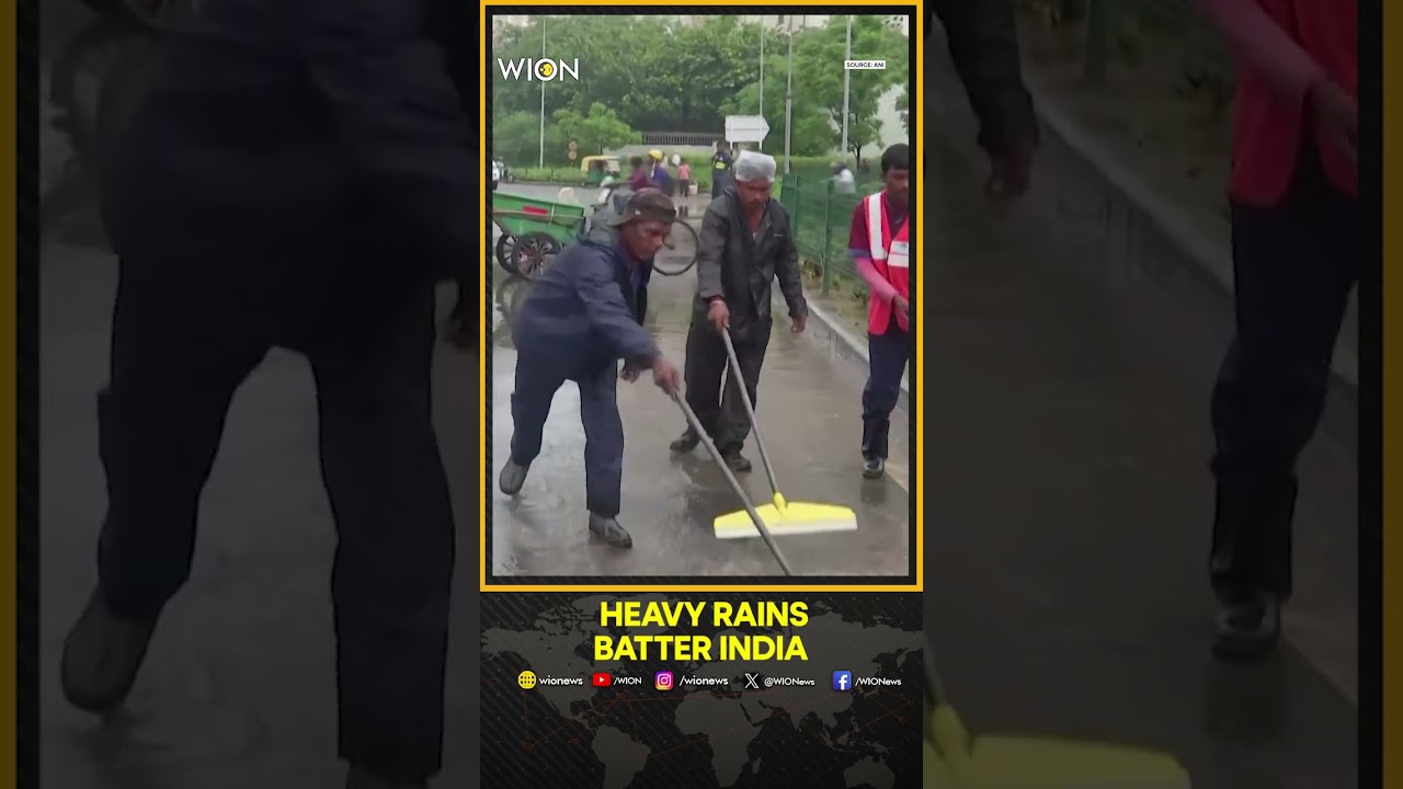 Heavy Rains Flood Hospital, Business Hub in Northern India | WION Shorts