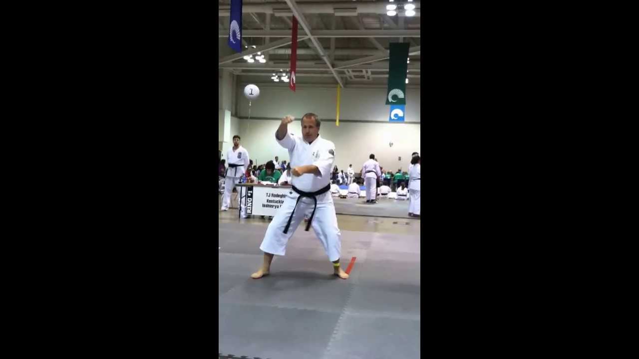 2013 IWKA Championship Master's Division 6th Dan & Above Hand Kata