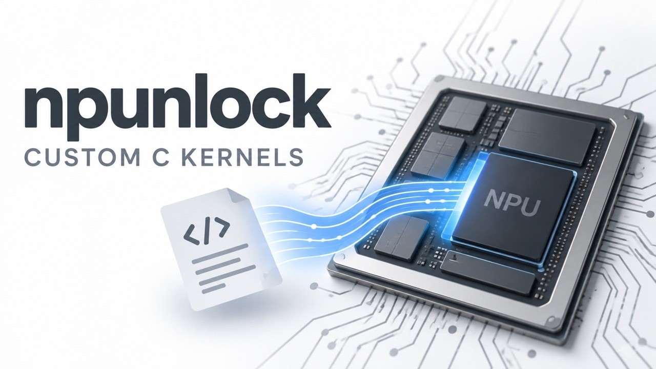 npunlock GitHub Explained: Custom FP32 Kernels on Intel Meteor Lake NPUs