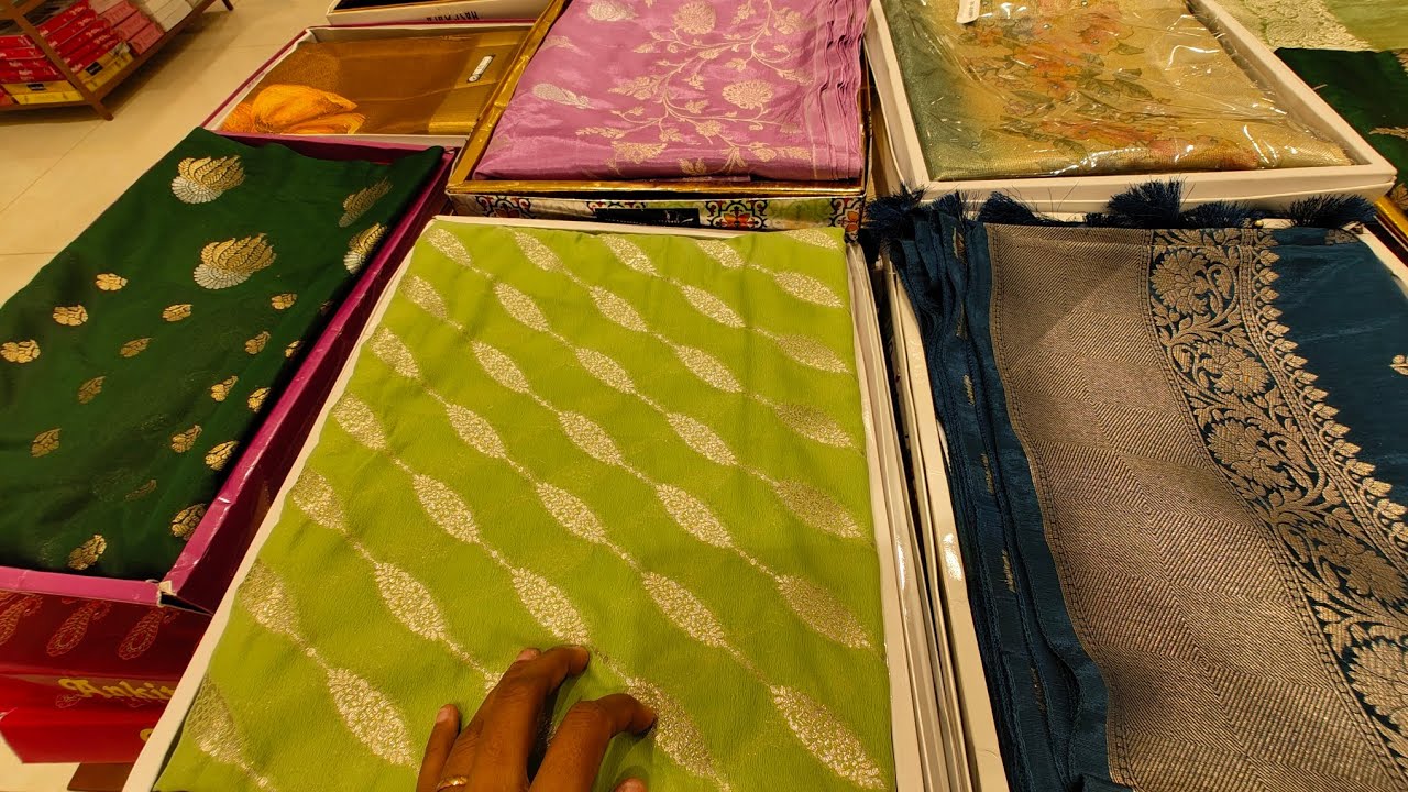 Chennai Shopping mall latest sarees ||fancy Sarees |pattu Sarees ||Chennai Shopping mall hyderabad