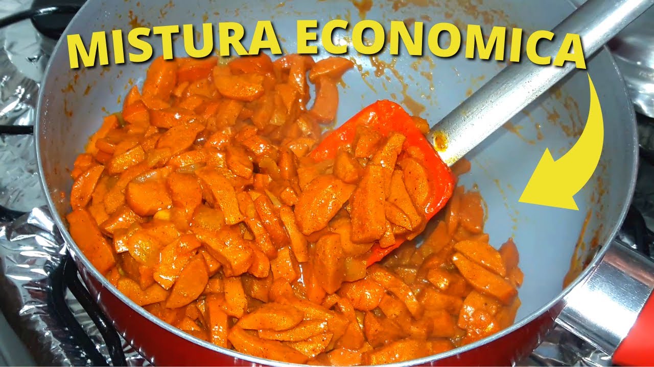 SALSICHA SEM MOLHO DE TOMATE | MISTURA ECONÔMICA E RÁPIDA