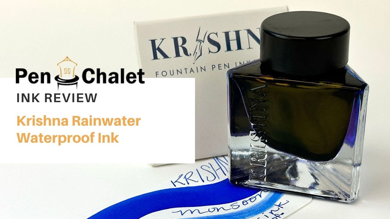 Unveiling Krishna Rainwater Ink: The Ultimate Waterproof Solution