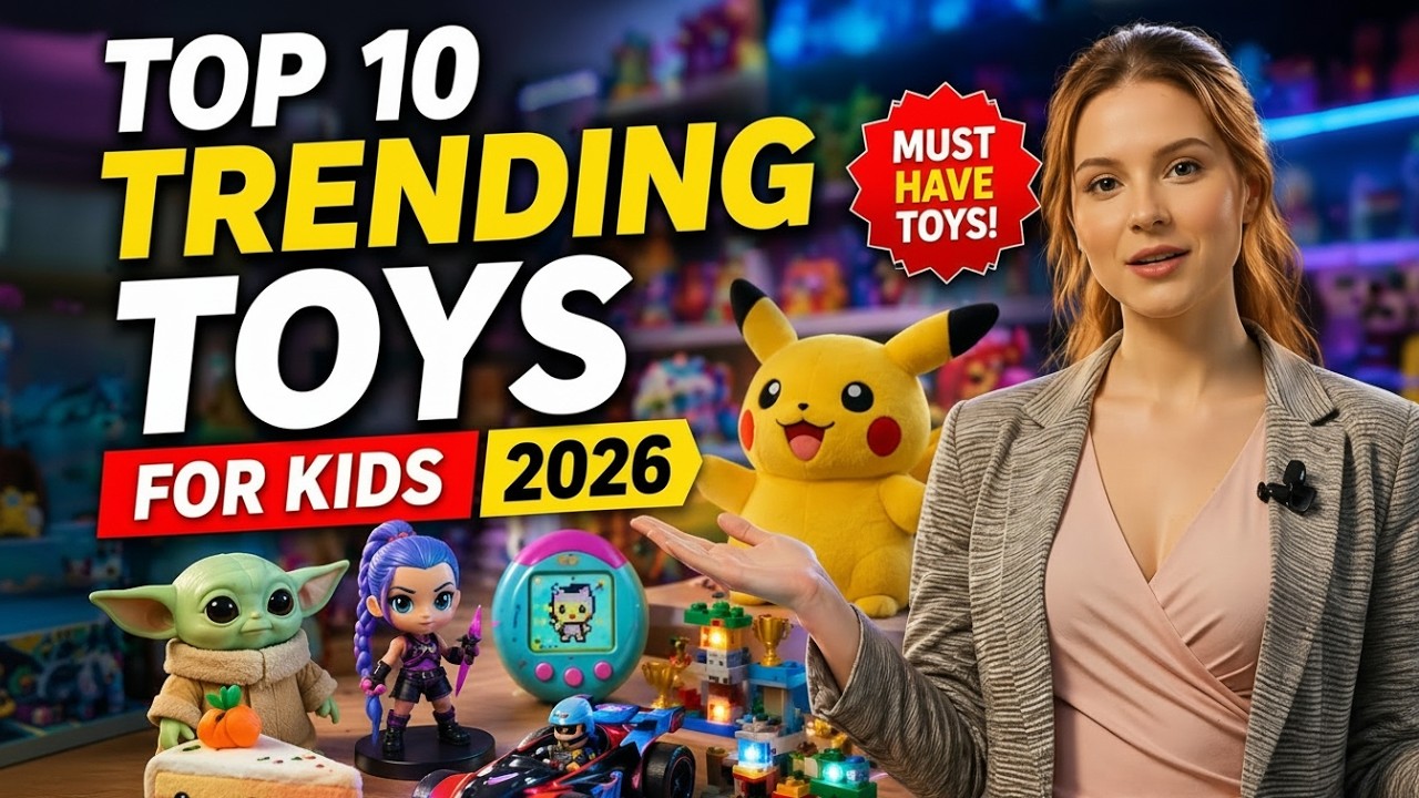 Топ-10 самых популярных игрушек для детей в 2026 году 🎁 | Игрушки, которые обязательно нужно имет...