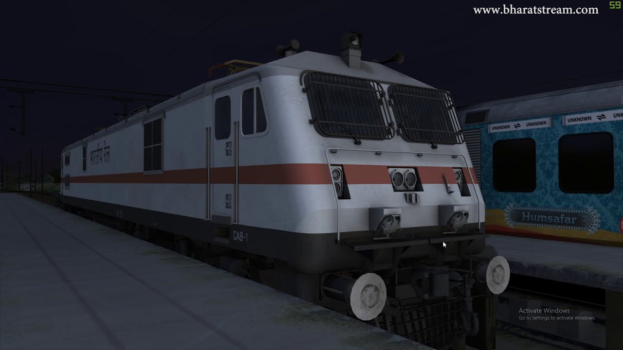 WAG9 Cab Ride | Panto Sparks | Bharat Stream | Train SImulator/Railworks