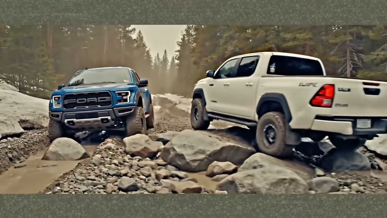 Ford racing with Toyota