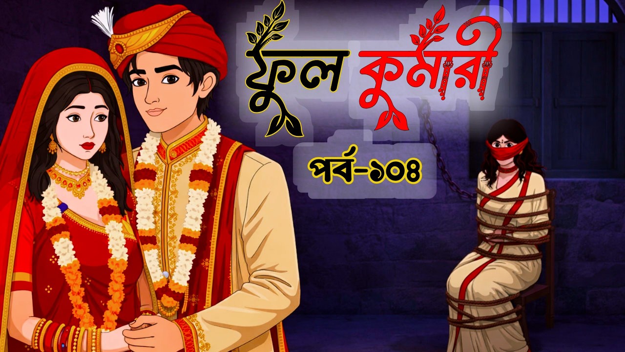 ফুলকুমারী পর্ব ১০৪ | Bangla Cartoon | ফুলকুমারীর জাদুকরী গল্প | Fulkumari Cartoon in Bengali