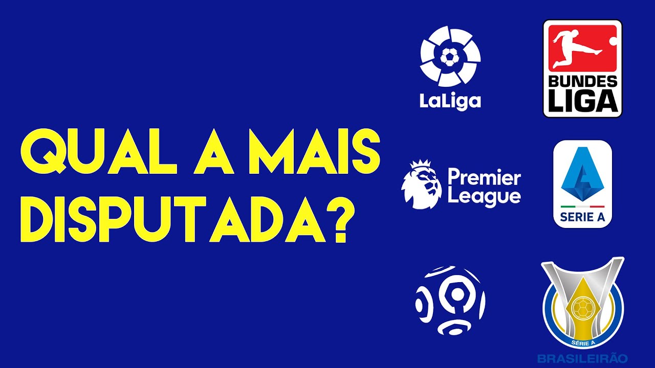Qual a liga de Futebol mais DISPUTADA do mundo? Com uso de DADOS!