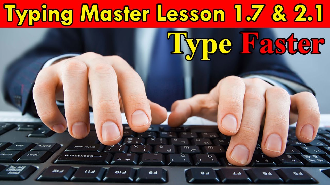 Typing Master Lesson 1.7 & 2.1 | Learn how to type faster | Improve Typing Skills | IT Tactics
