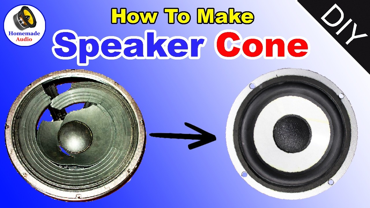 -||- Speaker Cone DIY step by step -||-