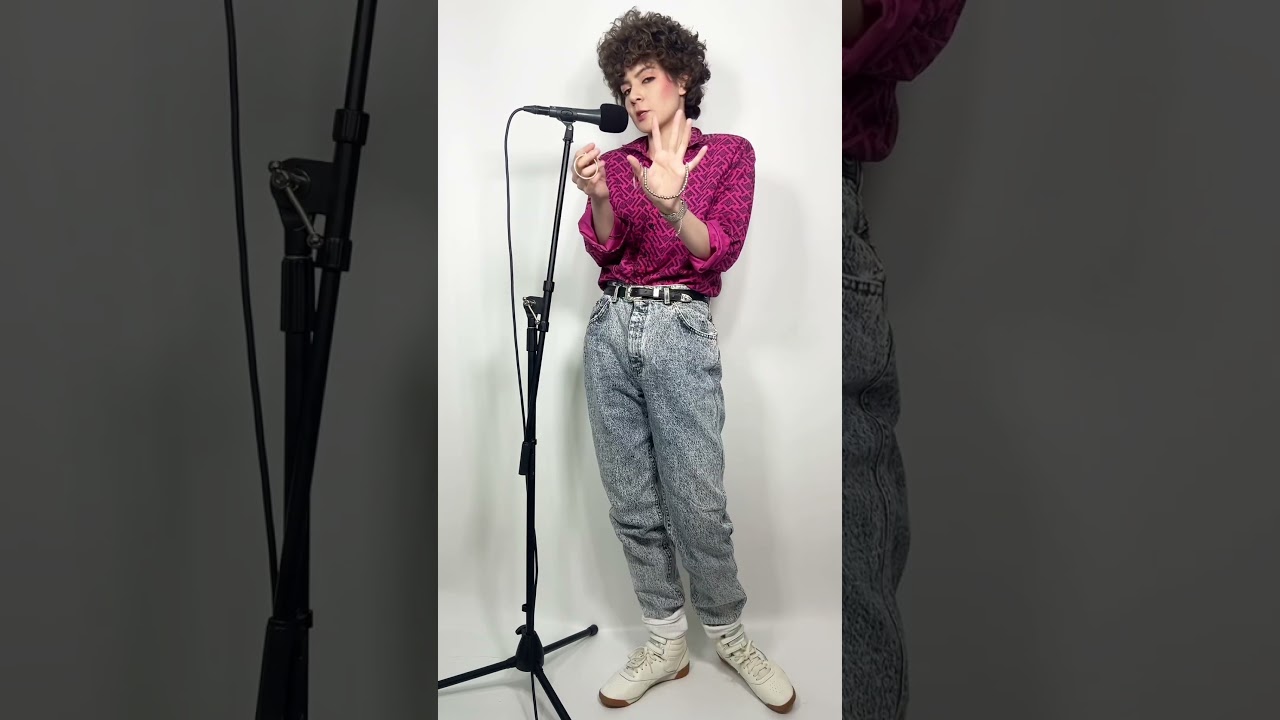 GRWM but I wear 80s fashion