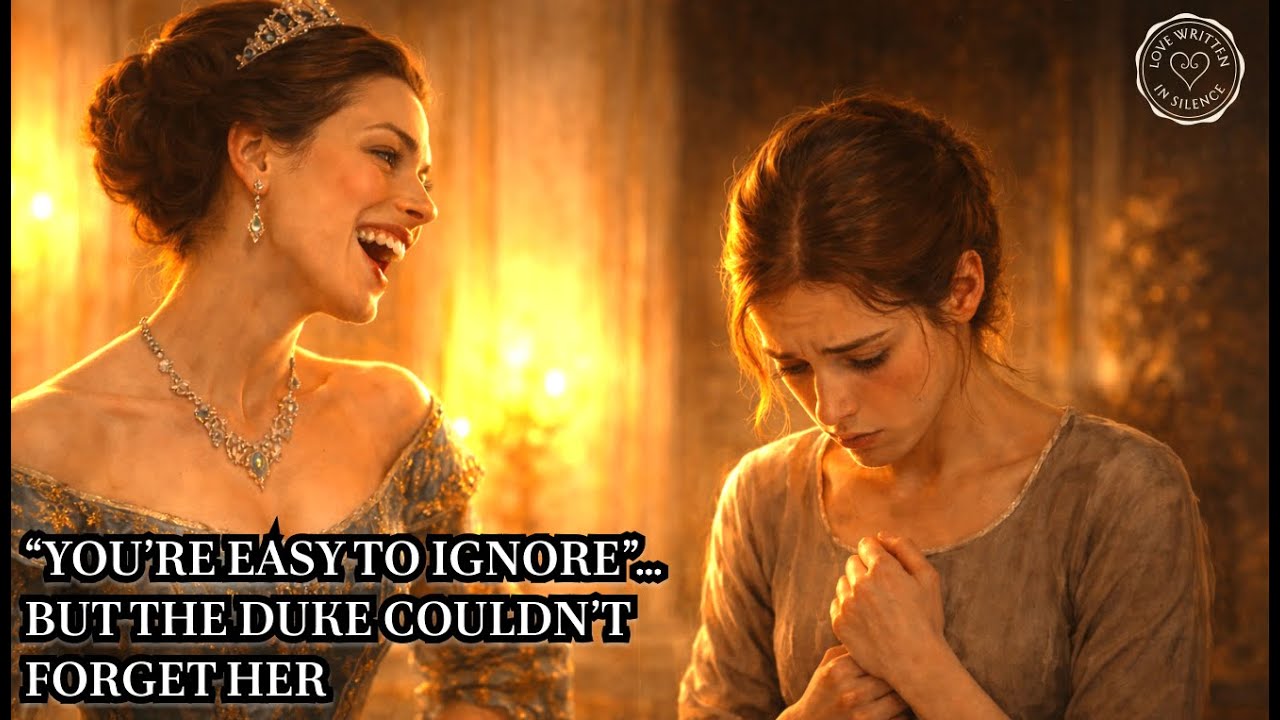 “YOU’RE EASY TO IGNORE,” HER SISTER SNEERED. THE DUKE MADE HER IMPOSSIBLE TO MISS