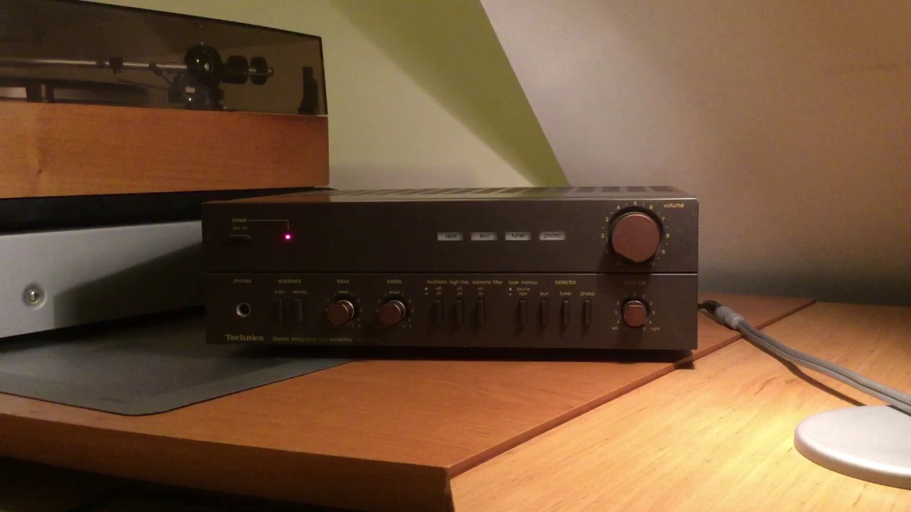 Test zesilovače Technics SU C03