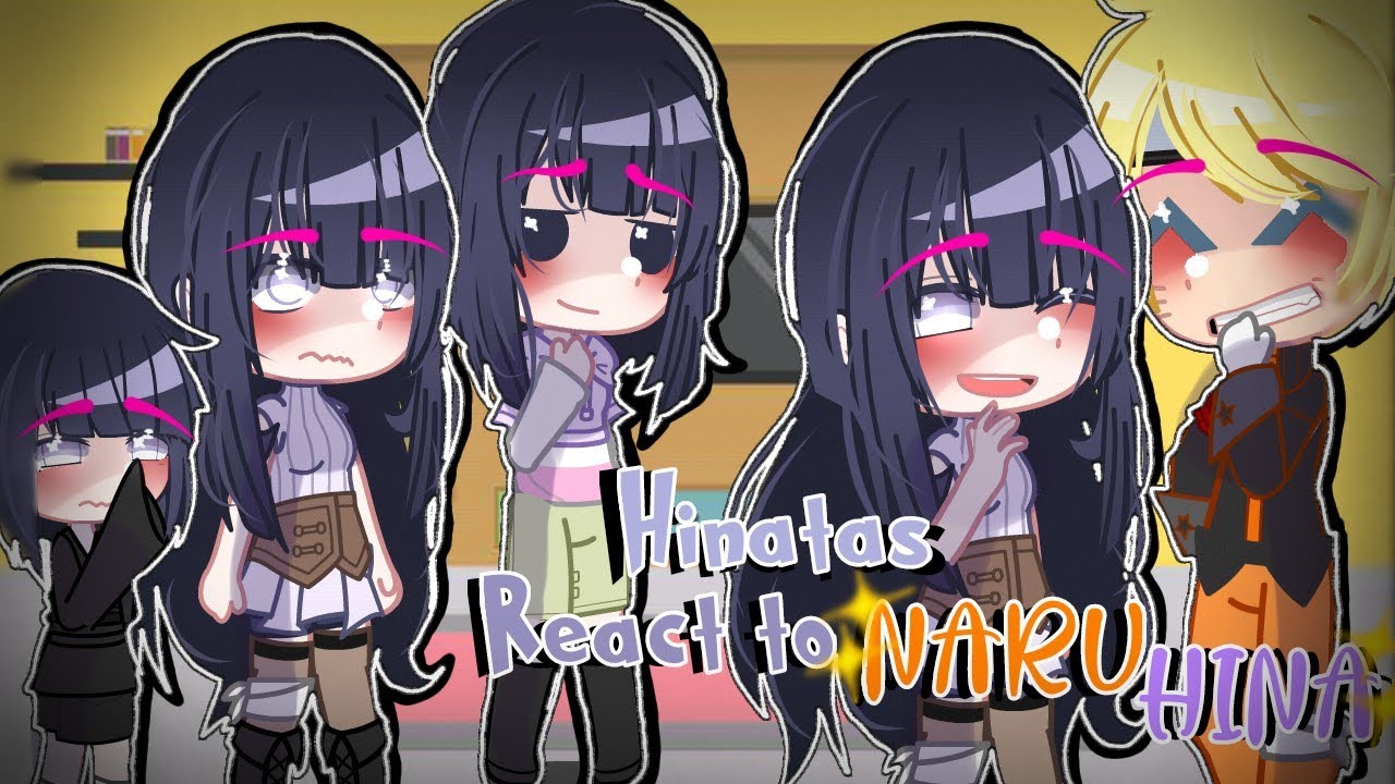 ᧔ ˖ ࣪ 🍥💜 ࣪ ⤹ Hinata's React To Naruhina ୭˚. ᵎᵎ || Gacha Club || Gacha React || Lilac Hyuga