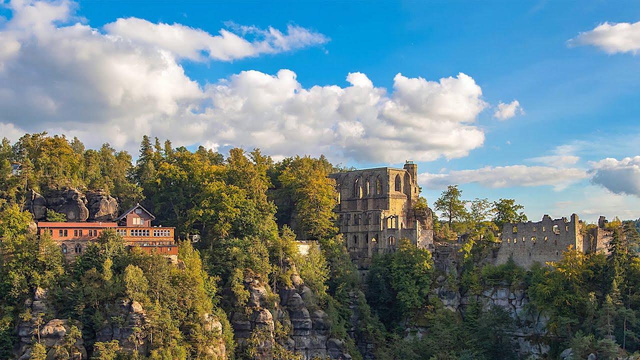 Burg und Kloster Oybin | Geheimtipp der Romantiker | Schl&ouml;sserland Sachsen
